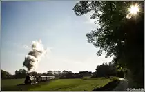 Heute ein paar Bilder von der Strecke Landshut - Neuhausen, die am 16.10.2011 von BEM mit der S3/6 befahren wurde. Es waren 3 Fahrten angeboten (jeweils Hin und zur�ck). Die erste Rauchkammervorraus-fahrt (P 3880) wurde von mir und einem zuf�llig angetroffenen Kollegen hinter dem Ort Altdorf festgehalten. 