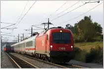 Portrait des  Vindobona  (Villach Hbf-Hamburg Altona). Perchtoldsdorf (b. Wien), 21.10.11