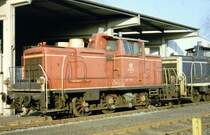 Deutsche Bundespost Lok 5 Berlin Postbahnhof (Neuk�lln) Febr. 1996