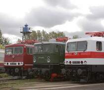 Diese Aufnahme, die am 08.10.2011 im Bahnmuseum Weimar, anl��lich des dortigen Eisenbahnfestes entstand, h�tte so, ohne Weiteres, auch Mitte der 80-er Jahre in einem Reichsbahn-Bw gemacht werden k�nnen! (War damals allerdings verboten!!!)