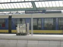 NordWestBahn nach Wilhelmshaven in Oldenburg Hbf.