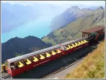 Ruhe vor dem Sturm hoch �ber dem Brienzersee. Brienzer Rothorn (01.10.2011)