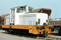 OHE (Osthavell�ndische Eisenbahn) Lok 6 Berlin-Spandau, Rauchstra�e im Mai 1981 - da f�hrt die heutige HVLE schon lange nicht mehr hin.