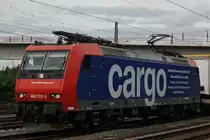 SBB Cargo 482 010  Verstehen sie mehr als nur Bahnhof dann sind sie bei uns richtig  f�hrt am 17.9.11 durch Duisburg-Entenfang.