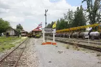 Bf. Khon Kaen, Blickrichtung Bua Yai Jn., am 16.Juni 2011.

