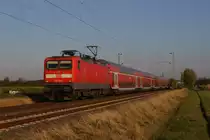 112 156-5 mit dem RE 4 nach Aachen in Kleinenbroich am 24.10.2011