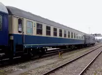 Bm(568022-40153-9; Heimatbf Stuttgart-Hbf) war als Wagen Nr.8 bei der Veranstaltung  Hausruckdampf-2011  eingeteilt;110313