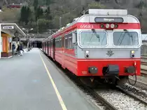 BM 69683 steht am 29.10.2011 nach seiner Einfahrt aus Bergen in Arna.
