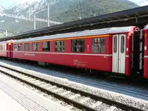 RhB - Personenwagen 1 Kl. A 1237 im Bahnhof Chur am 26.09.2011