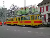 Die ersten Ketten sind angeh�ngt. Jetzt k�nnen noch die letzten Bilder eines intakten D�wags gemacht werden. Die Aufnahme stammt vom 10.11.2011.