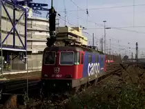 SBB Cargo Lok in Mannheim Hbf abgestellt am 11.11.11