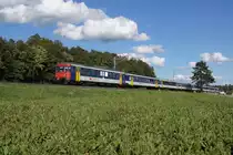 RBe 540 078-3 zieht am 13.9.11 eine S 33 von Andelfingen Richtung Marthalen.