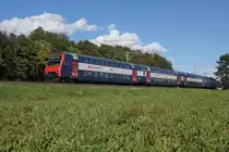 Ein DPZ f�hrt am 13.9.11 von Andelfingen Richtung Marthalen.