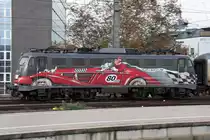 Die 115 509-2 rennt durch K�ln HBF mit dem PbZ 2476 von Frankfurt nach Dortmund am 20.11.2011