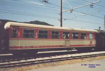 Personenwagen 2.Klasse im Sommer 1987