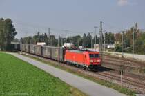 185 368 mit Omfesa-Zug am 28.09.2011 bei Pleinting