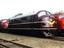 MX 1001 bei der Bahnbetriebswerke Randers am 15-5-1999. Bild und scan: Date Jan de Vries.