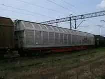 Dieser Schiebewandwagen Habbiins f�hrte die Reise,am 14.Mai 2011,bis nach Szczecin Port Centralny.