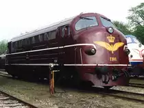 MY 1101 auf Bahnhof Randers am 15-5-1999. Bild und scan: Date Jan de Vries.