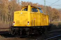 212 097-0 auf der Hamm-Osterfelder Strecke in Recklinghausen-Suderwich 21.11.2011