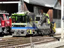 bls - Baudienst Tm 2/2  99 85 5 235 209-4 in Kandersteg am 14.11.2011