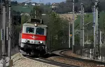 �GEG 1110 522-8 auf Leerfahrt Richtung Wels, Passauer Bahn KBS 150 Wien - Passau, fotografiert bei Oberhofen in der N�he von Sch�rding am 25.04.2010 
