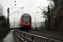 RE aus M�nchen nach N�rnberg in Regensburg Pr�fening (30.11.2011)
