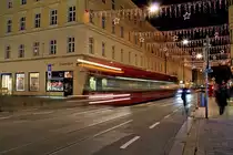 Linie 1 in Innsbruck. 05.12.2011