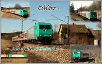 T�rchen 6: Heute ist Nikolaustag. 
Thema des heutigen Bildchens: M�rz - Alle wollen S-bahn fahn. 