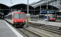 RE nach Olten und S3 nach Brunnen: Ab diesem Wochenende sind SBB-NPZ-Eins�tze in Luzern Geschichte. Am 06.12.11 war es jedoch noch nicht so weit.