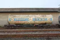 บ.ซ.ล.444479 (บ.ซ.ล. =B.C.P./Bogie Cement Pressure Discharge Wagon) am 18.Juni 2011 in der Kaeng Khoi Junction.