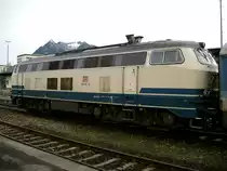 218 317 am 20.10.2002 im Bf Sonthofen.