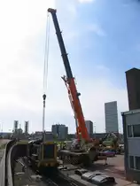 Unsere 662 bei Bahnbetriebswerke Rotterdam NedTrain am 6-5-2010.