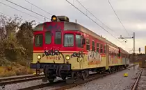 SZ 814-021 f�hrt durch Maribor-Tabor. / 06.12.2011