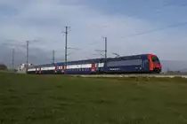 Re 450 112-7 befindet sich am 26.11.11 in Bubikon.