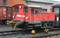 Diese K�f rangierte am 7.12. n-Wagen im Bahnhof Giessen.