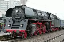 Die BR 01 1533-7 der �GEG am 18.09.2011 im Bahnhof G�ppingen bei der IMA/M�rklin-Tagen.