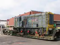 UNSERE LOKOMOTIVE (!!!) kurz f�r seine zeitliche Endpunkt Drachten. Es ist die 662 (RRF 5). Wir (Stichting Spoorverleden Drachten ) brauchen die Lok als Denkmal f�r die ehemalige G�terstrecke Groningen-Drachten. Endlich gibt es nach 25 Jahre wieder eine echte Diesellok in Drachten!