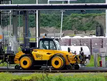 UCA-TRAC; 88kW bei 2200Upm sowie einer Anh�ngelast von 3000Tonnen verrichtet im Hafengebiet von Antwerpen Rangierarbeiten;110830