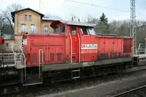 345 124 2 von DB Autozug beim rangieren am 10.12.2011 in Berlin Wannsee