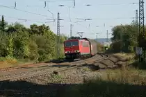 155 123-3 bei Fulda am 04.10.2011