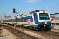 �BB 4020 288-9 mit 27499 (Regio-S-Bahn RSB 7, von Mistelbach �ber Wien und Flughafen Wien nach Wolfsthal), Wien Nord, 07.04.2006