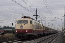 103.235 bei der R�ckfahrt von Wien kurz vor Wels 