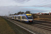 VT210 und zwei weitere BRB Lints am 18.12.2011 in Hattenhofen.