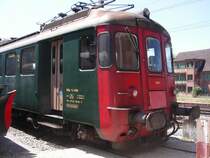 Prototyp Personentriebwagen RBe 4/4 1404
An seiner letzten Station vor dessen Verschrottung.
Koblenz, 21.06.2008
