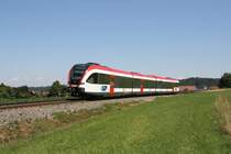 Der Grund f�r den bunten Ersatzverkehr: 5063.001 als LP 35692 bei Dietmannsdorf, 29. Juni 2011