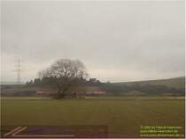 Ein Triebzug der Baureihe 612 (mit Neigetechnik) in Doppeltraktion auf der Strecke Kassel-Warburg. 
Diese Strecke wird ab 15. Dezember auch f�r den ICE- und IC-Verkehr genutzt, es verkehren dann ICE-T von Kassel nach D�sseldorf Hbf.