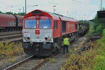 PB 12 Marleen von Crossrail kurz vor einem Einsatz in Aachen West, am 1.7.11