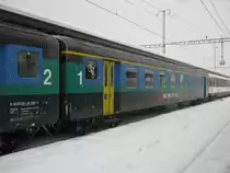 A (NL) EWII, 50 85 18-33 583-3, im IC 10761 in Landquart, 31.12.2011.