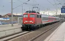 115 448 f�hrte am 15.12.11 den PbZ 2466 Leipzig - Berlin durch Bitterfeld Richtung Dessau.